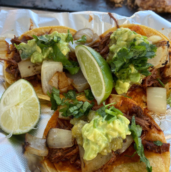 Carne Asada Taco - Grilled steak with cilantro, onions, and salsa